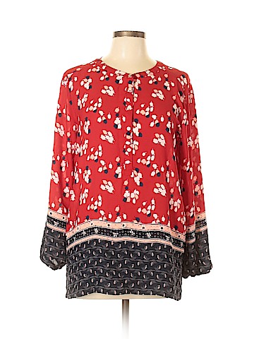 Ann Taylor LOFT Outlet Long Sleeve Blouse (view 1)