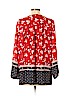 Ann Taylor LOFT Outlet 100% Polyester Red Long Sleeve Blouse Size L - photo 2