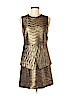 Torn by Ronny Kobo Gold Cocktail Dress Size M - photo 1