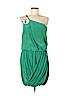 Tibi 100% Silk Green Cocktail Dress Size 8 - photo 1