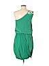 Tibi 100% Silk Green Cocktail Dress Size 8 - photo 2