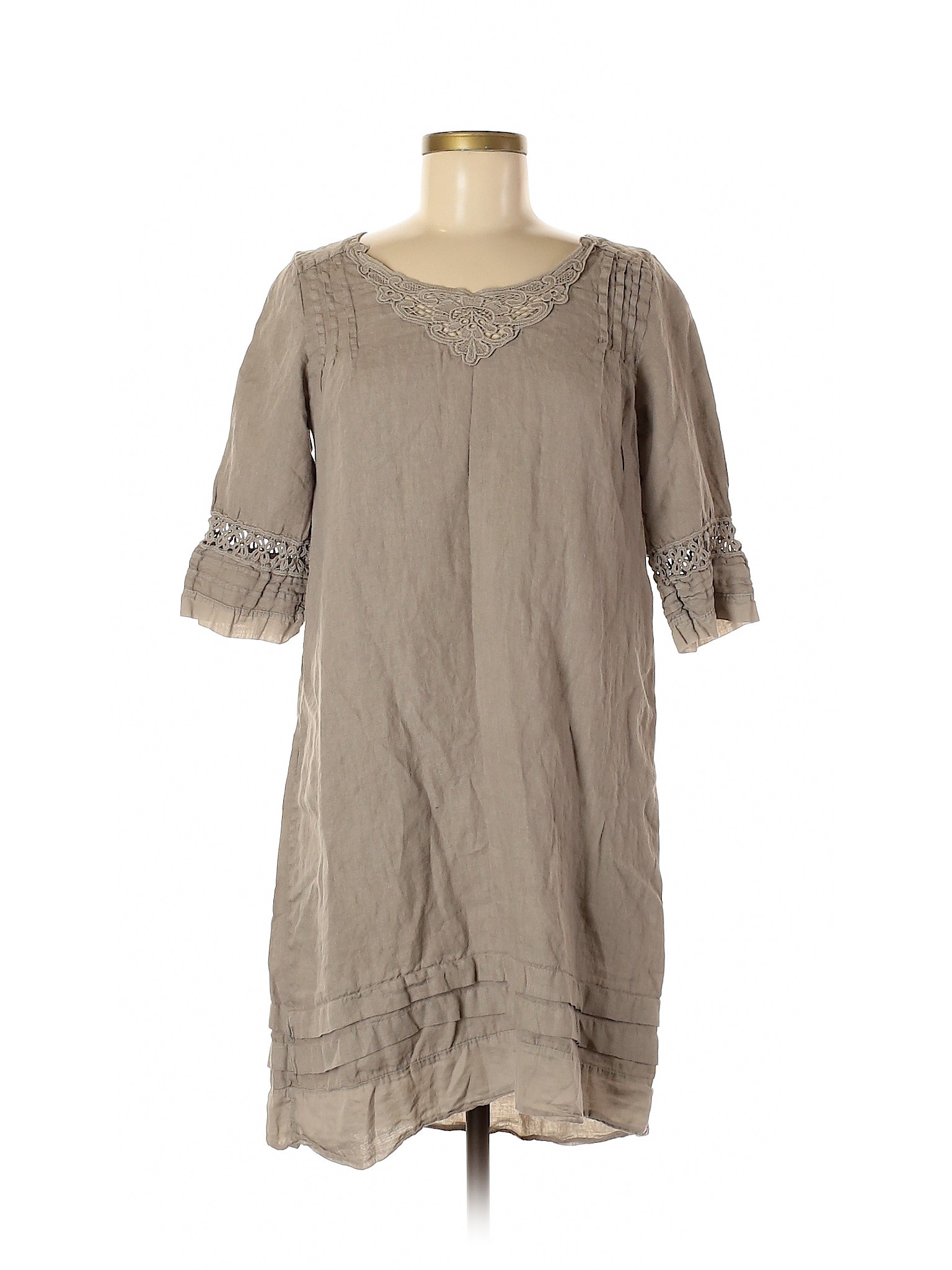 carla conti linen dress