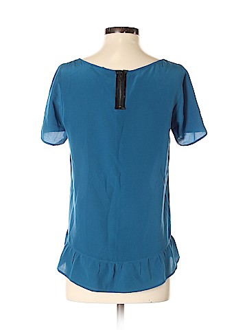 Gerard Darel Short Sleeve Silk Top (view 2)