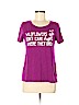 True Craft 100% Cotton Purple Short Sleeve T-Shirt Size S - photo 1