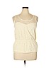 American Eagle Outfitters Ivory Sleeveless Blouse Size XL - photo 1