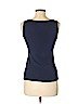 Ann Taylor LOFT Blue Sleeveless Top Size M (petite) - photo 2