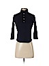 Lauren by Ralph Lauren 100% Cotton Blue 3/4 Sleeve Polo Size P (petite) - photo 1