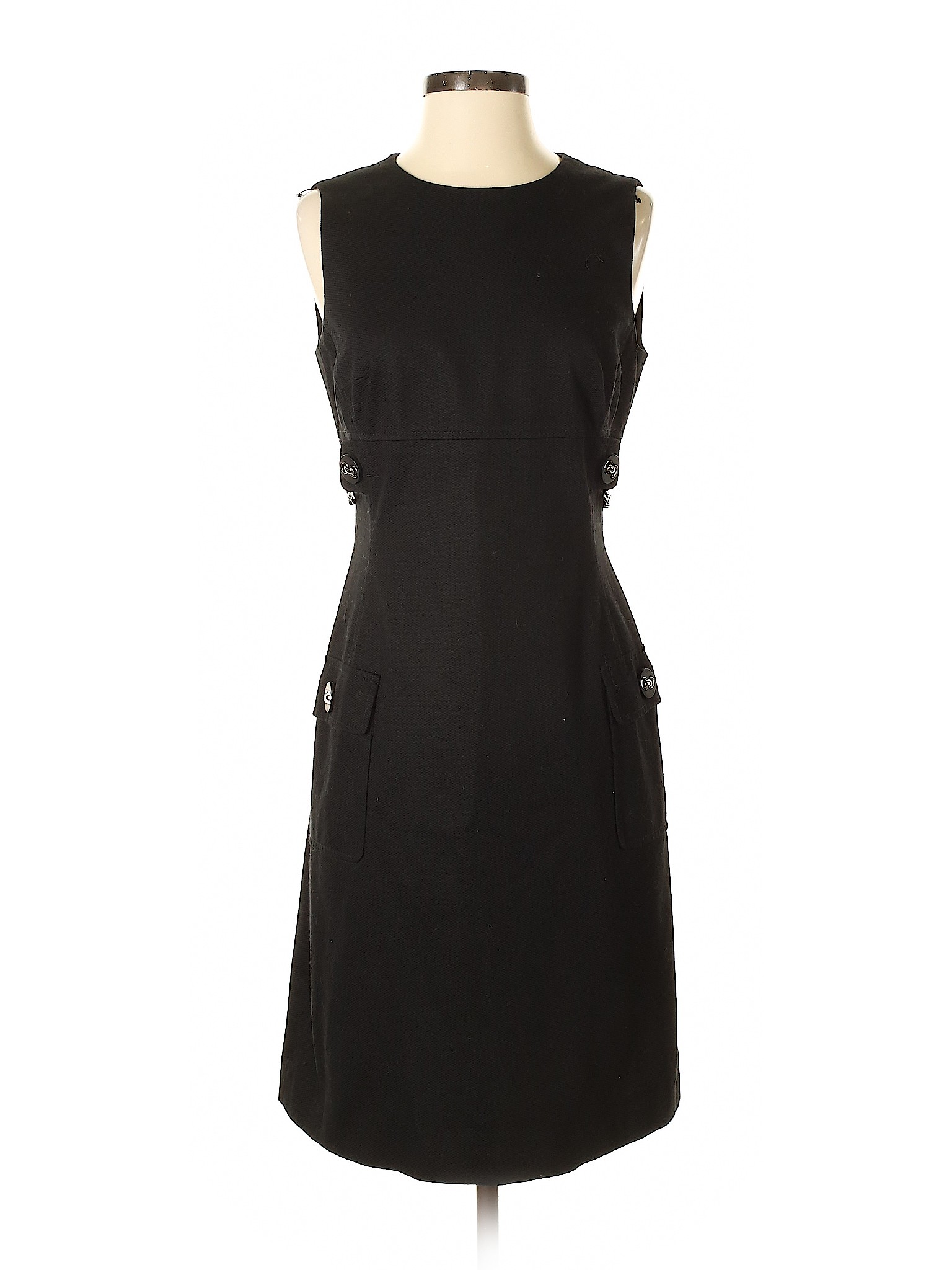 Per Se Women Black Casual Dress 4 | eBay