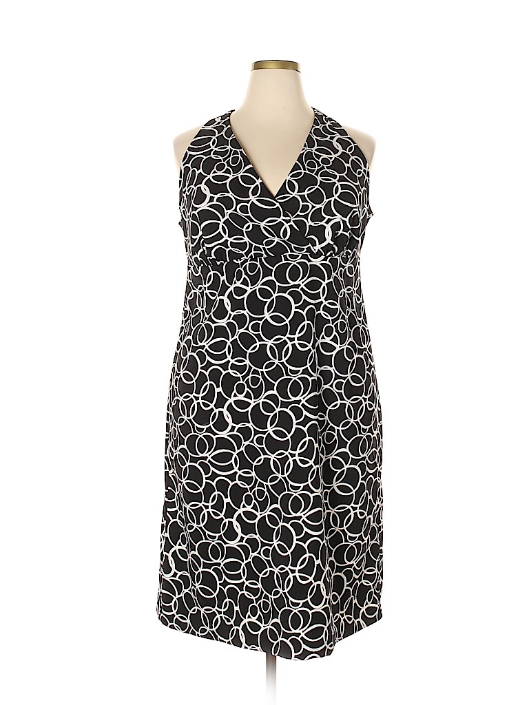 Lane Bryant Black Casual Dress Size 18 - photo 1