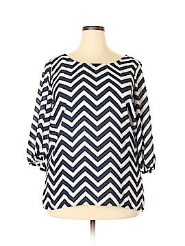 Free 2 luv 3/4 Sleeve Blouse (view 1)