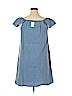 J. Crew Factory Store 100% Cotton Blue Casual Dress Size 14 - photo 2