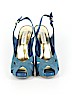 Nine West Blue Heels Size 8 1/2 - photo 2