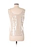 Louben Tan Sleeveless Top Size M - photo 2