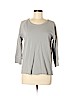 James Perse 100% Cotton Gray Pullover Sweater Size Med (2) - photo 1