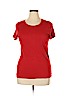 J. Crew Factory Store 100% Cotton Red Short Sleeve T-Shirt Size XL - photo 1