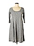 Acemi Marled Gray Casual Dress Size M - photo 1