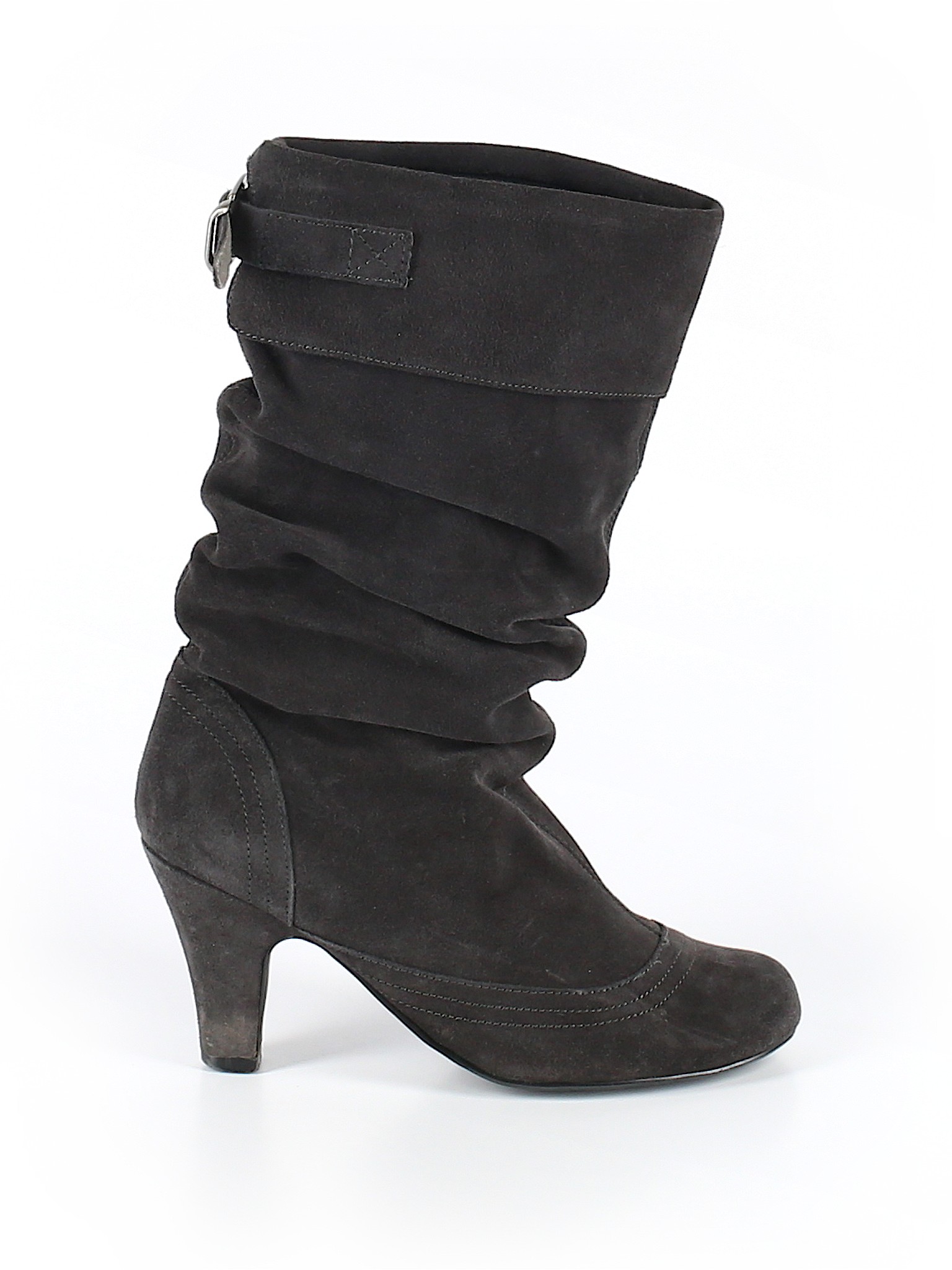 Steve Madden Gray Boots Size 9 - 63% off | thredUP