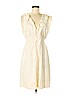 BCBGMAXAZRIA 100% Silk Ivory Casual Dress Size M - photo 1