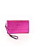 Kate Spade New York 100% Leather Metallic Pink Leather Wristlet One size - photo 1