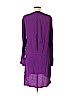 Diane von Furstenberg 100% Polyester Purple Casual Dress Size 8 - photo 2