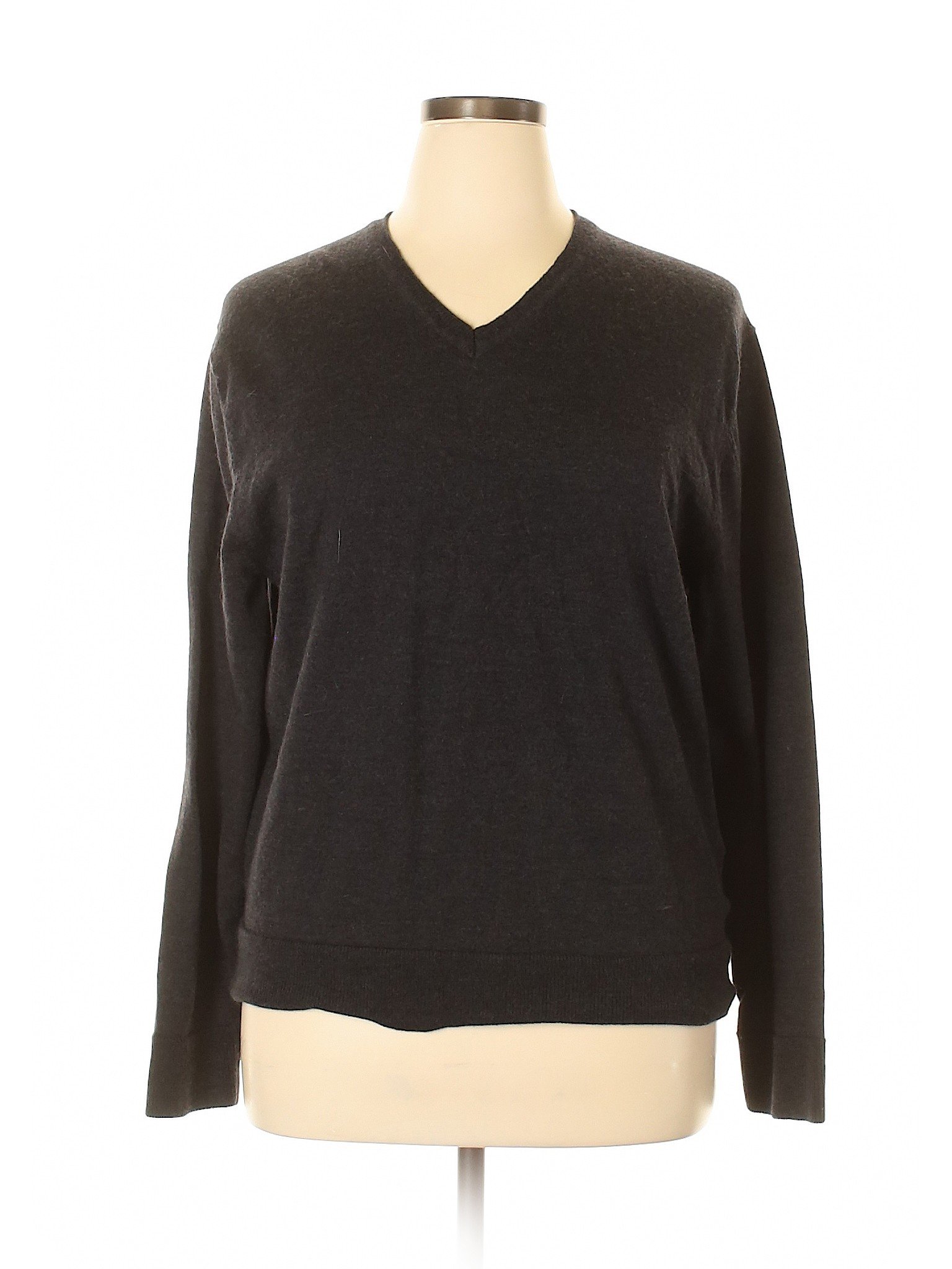Gap 100% Merino Wool Gray Wool Pullover Sweater Size XL - 87% off | thredUP