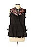 Kate Spade New York 100% Polyester Black Sleeveless Blouse Size M - photo 1