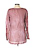 Gregory Parkinson 100% Cotton Purple Long Sleeve Blouse Size L - photo 2