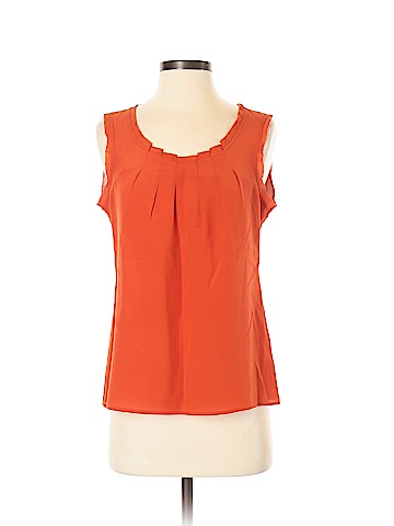 Tory Burch Sleeveless Silk Top (view 1)