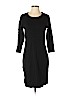 James Perse 100% Cotton Black Casual Dress Size Med (2) - photo 1