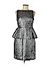 Kate Spade New York Metallic Silver Cocktail Dress Size 6 - photo 1