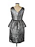Kate Spade New York Metallic Silver Cocktail Dress Size 6 - photo 2