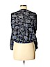 Lucky Brand Blue 3/4 Sleeve Blouse Size M - photo 2