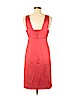 Alberta Ferretti 100% Silk Red Cocktail Dress Size 4 - photo 2