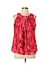 Lafayette 148 New York Pink Sleeveless Blouse Size 4 - photo 1