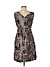 Moschino Cheap And Chic 100% Polyester Tan Cocktail Dress Size 8 - photo 2