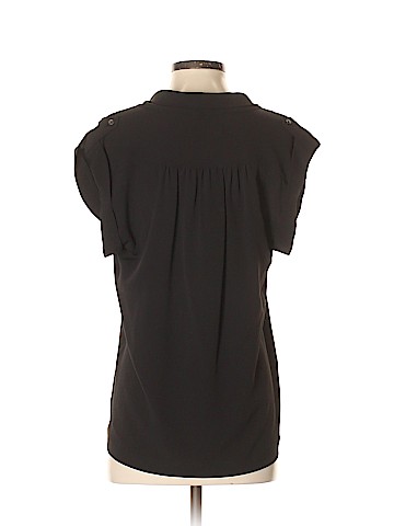 Michael Kors Short Sleeve Silk Top (view 2)