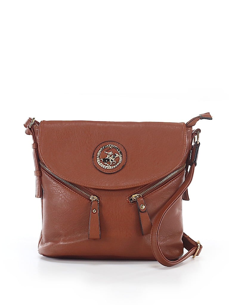 Beverly Hills Polo Club Brown Crossbody Bag One Size - 51% off | thredUP