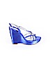 Dyeables Blue Wedges Size 9 - photo 1