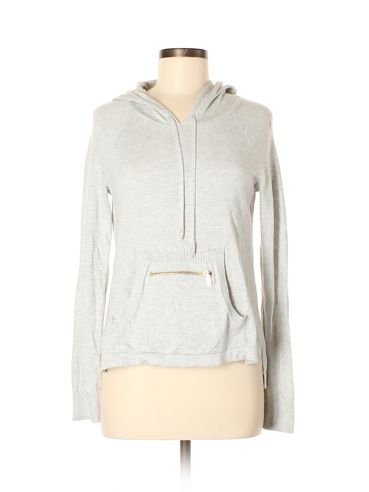 Juicy Couture Solid Gray Pullover Hoodie Size M - 83% off | thredUP