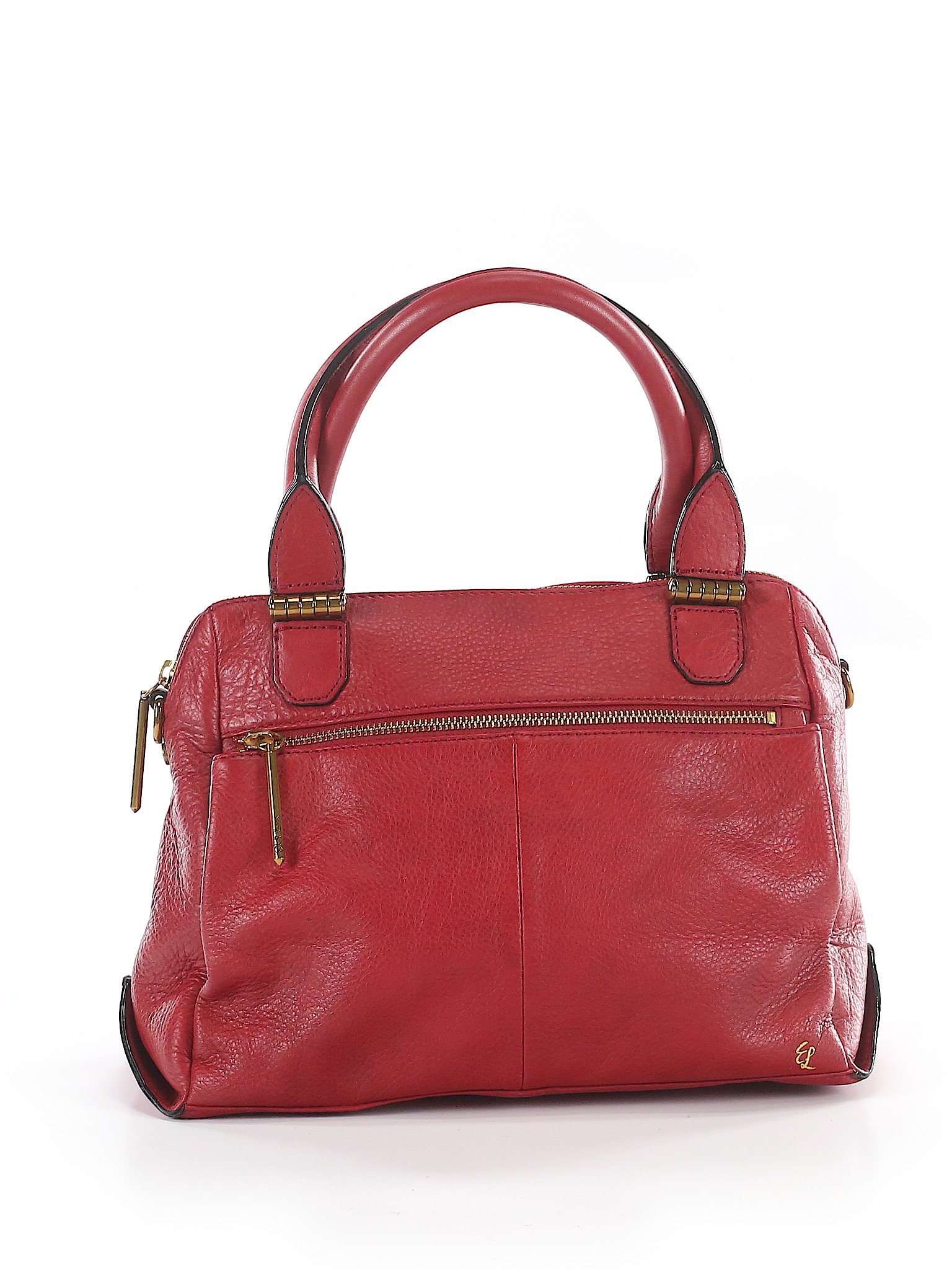 Elliott Lucca 100% Leather Red Leather Satchel One Size - 80% off | thredUP