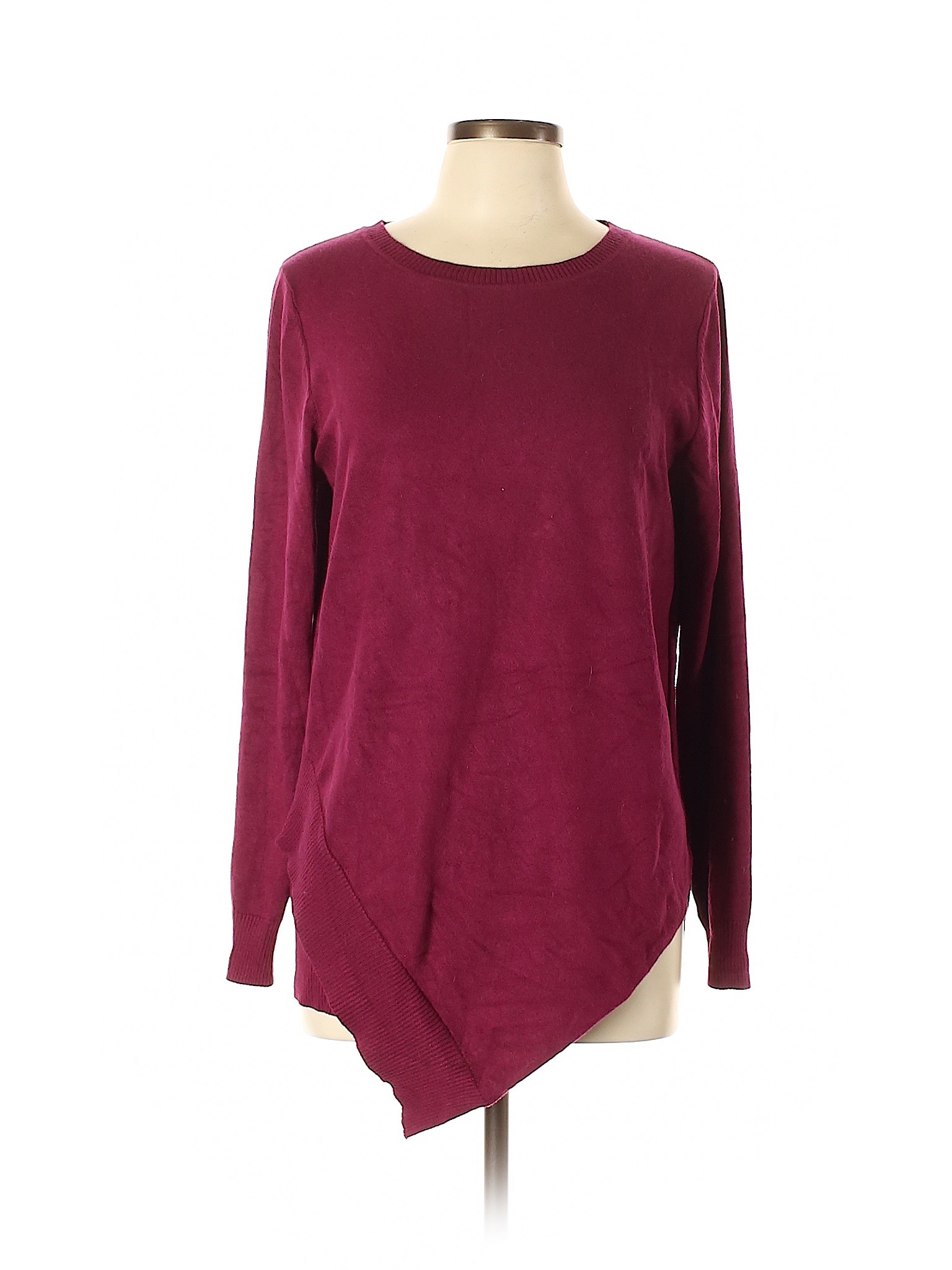 Verve Ami Solid Purple Pullover Sweater Size L - 86% off | thredUP