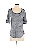 Athleta Gray Active T-Shirt Size S - photo 1