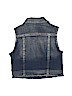 Mudd 100% Cotton Solid Blue Denim Vest Size M (youth) - photo 2