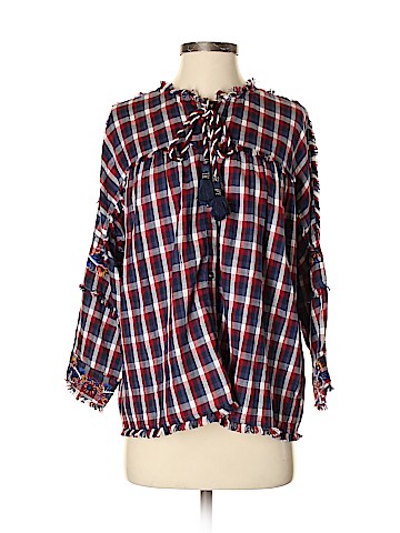 Zara Long Sleeve Button-Down Shirt (view 1)
