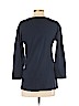 Stateside 100% Cotton Blue 3/4 Sleeve Top Size S - photo 2