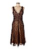 BCBGMAXAZRIA Brown Cocktail Dress Size 8 - photo 1