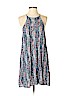 American Eagle Outfitters 100% Viscose Blue Casual Dress Size S - photo 1