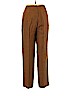 Jaeger 100% Linen Brown Linen Pants Size 12 - photo 1