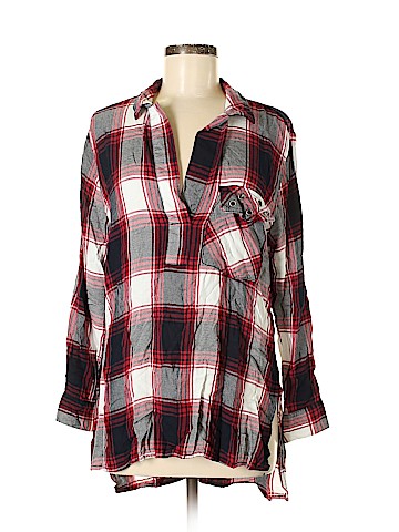 Zara Long Sleeve Button-Down Shirt (view 1)