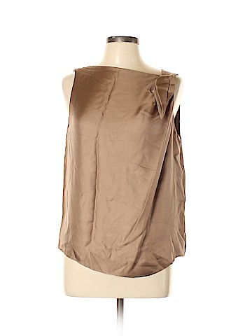 Emporio Armani Sleeveless Silk Top (view 1)